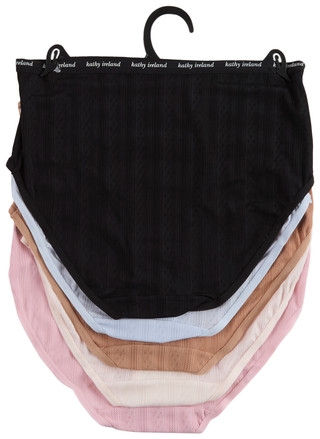 Thumbnail 2: Gloria Vanderbilt Womens 5-Pack Brief Panties 