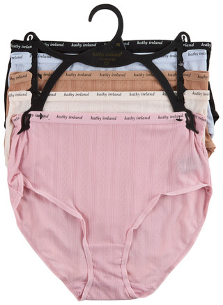 Thumbnail 1: Gloria Vanderbilt Womens 5-Pack Brief Panties 