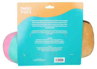 Thumbnail 2: Posh Paws 2 Pk Plush Pet Toys 