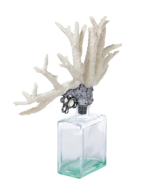 Thumbnail 4: Contrast Glass Coral Home Accent 