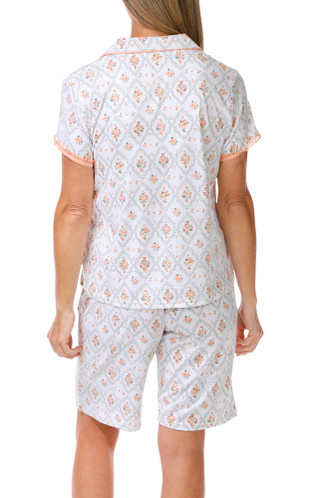 Thumbnail 2: Laura Ashley Women's 2 Pc Pajama Shorts Set 