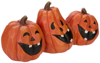 Thumbnail 2: Magical Season 22 in Jack-o-lantern Halloween Home Accent 