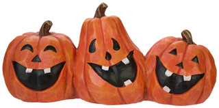 Thumbnail 1: Magical Season 22 in Jack-o-lantern Halloween Home Accent 