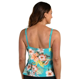 Thumbnail 4: Maxine of Hollywood Womens Hi-Neck Tankini Swim Top 