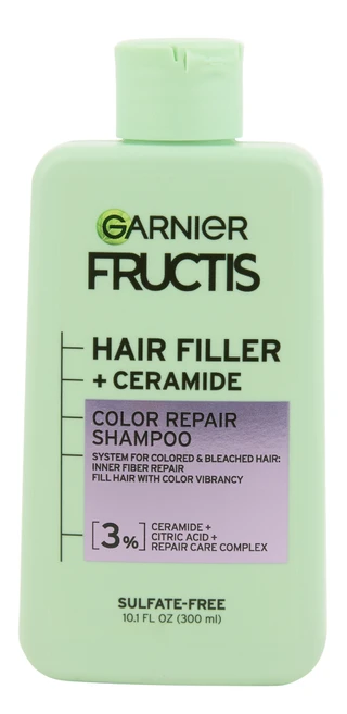 Thumbnail 1: Garnier Fructis 10.1 oz Hair Filler + Ceramide Color Repair Shampoo  