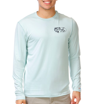 Thumbnail 2: Salt Life Men's Outdoor Logo Long Sleeve Tee 