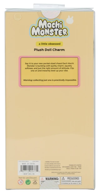 Thumbnail 2: A little obsessed Mochi Monster Plush Doll Cow Pendant 