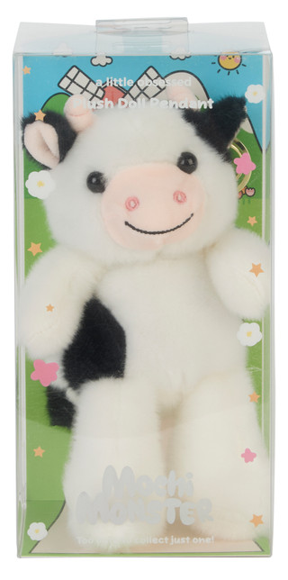 Thumbnail 1: A little obsessed Mochi Monster Plush Doll Cow Pendant 