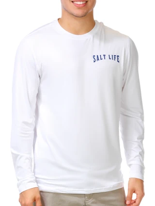Thumbnail 1: Salt Life Men's Outdoor Long Sleeve Graphic Tee 