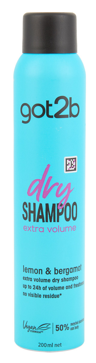 Thumbnail 1: GOT2B 6.76 oz Lemon & Bergamot Extra Volume Dry Shampoo 