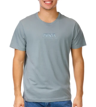 Thumbnail 1: Hurley Men's Short Sleeve Logo Applique Tee 