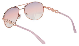 Thumbnail 2: Steve Madden Women's Marketa Aviator Sunglasses  
