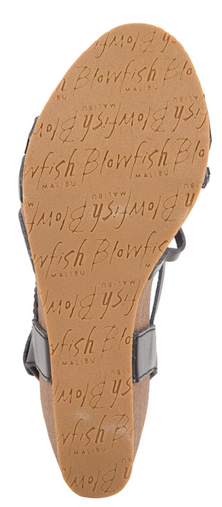 Thumbnail 3: Blowfish Women's Heidi Vegan Leather Strappy Cork Wedge Sandal 