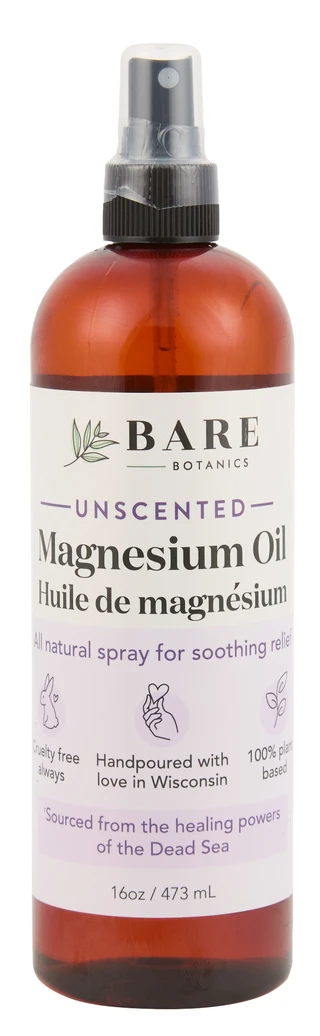 Thumbnail 1: Bare Botanics 16 oz Unscented Magnesium Oil  