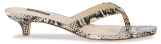 Thumbnail 4: NINE WEST Women's Cassa3 Snake Print Slides 