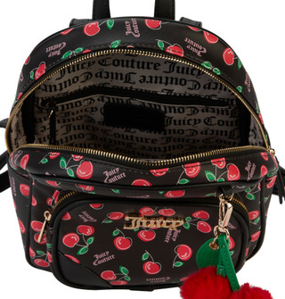Thumbnail 2: Juicy Couture Cherry Girl Backpack w/ Cherry Charm 