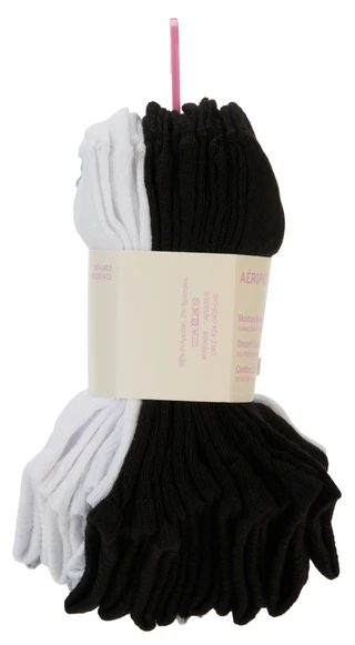 Thumbnail 2: Aeropostale Youth Girls 20 Pk Low Cut Socks 