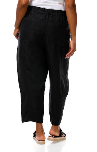 Thumbnail 4: MAX STUDIO Plus Textured Crop Pants 