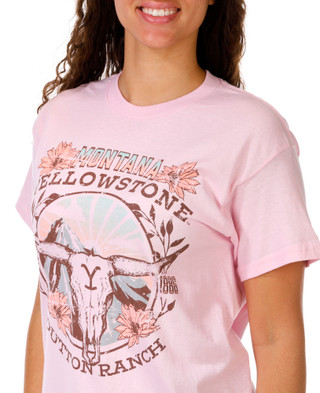 Thumbnail 3: YELLOWSTONE Juniors Dutton Ranch Graphic Tee 