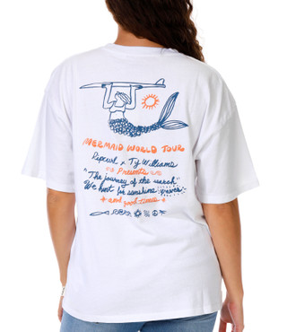 Thumbnail 1: Rip Curl Juniors Shore Break Heritage Graphic Tee 