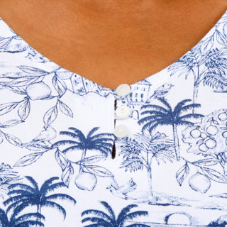 Thumbnail 2: Coral Bay Women's Plus V-Neckline Short Sleeve Top 