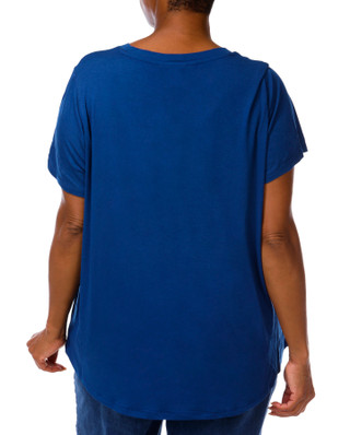 Thumbnail 2: RIO & RIAN Plus Short Sleeve US Flag Top 