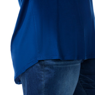 Thumbnail 4: RIO & RIAN Plus Short Sleeve US Flag Top 