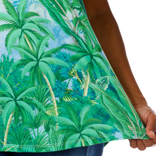 Thumbnail 3: Coral Bay Plus Short Sleeve Summer Green Top 