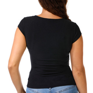 Thumbnail 2: Derek Heart Juniors Molded Cup Twist Front Top 