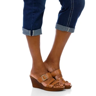 Thumbnail 2: COPPERFLASH Plus Denim Capris 