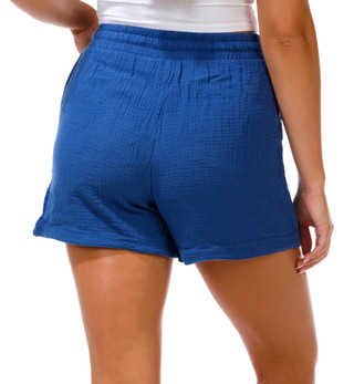 Thumbnail 3: YMI Juniors Pork Chop Pocket Gauze Shorts 