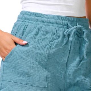 Thumbnail 3: YMI Juniors Pork Chop Pocket Gauze Shorts 