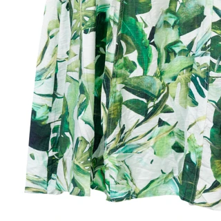 Thumbnail 3: MELLODAY Plus Sleeveless Botanical Maxi Dress 
