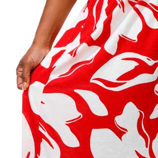 Thumbnail 4: HARLOW & ROSE Plus 3/4 Sleeve Maxi Dress 