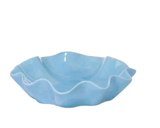 Thumbnail 1: Home Essentials 14 in Ceramic Wave Bowl 