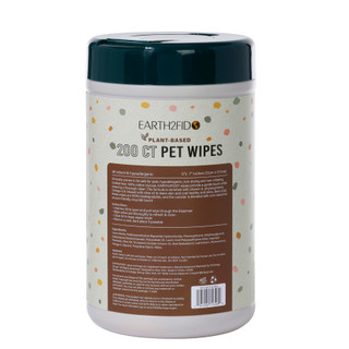Thumbnail 2: Earth 2 Fid 200 Ct Cocoa Butter Pet Wipes 