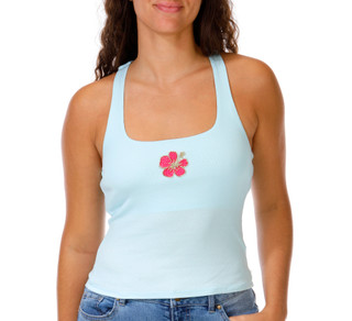 Thumbnail 1: Madden Girl Juniors Beaded Flower Molded Cup Tank Top 