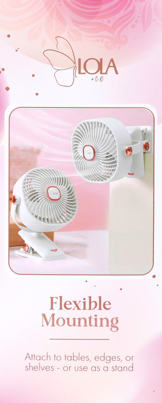 Thumbnail 2: Lola 2-in-1 Cooling Fan 