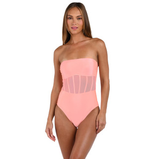 Thumbnail 5: SUNSHINE 79 Womens Bandeau One Piece Swimsuit 