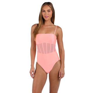 Thumbnail 1: SUNSHINE 79 Womens Bandeau One Piece Swimsuit 