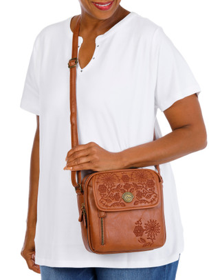Thumbnail 1: White Mountain Dallas Organizer Crossbody Bag 