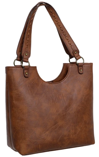 Thumbnail 4: White Mountain Stockton Ridge Lace Tote Bag 