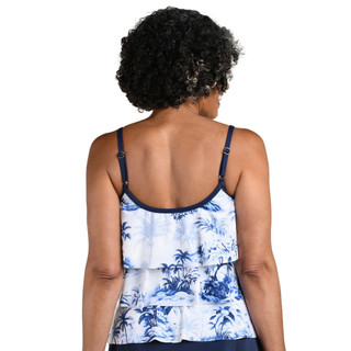 Thumbnail 2: Maxine of Hollywood Womens Triple Tier Tankini 