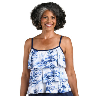 Thumbnail 1: Maxine of Hollywood Womens Triple Tier Tankini 
