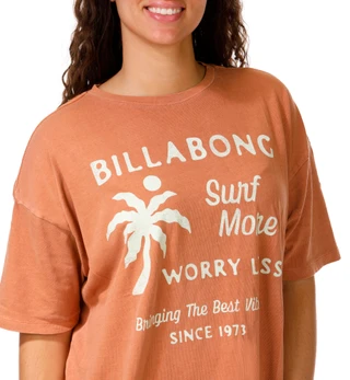 Thumbnail 2: BILLABONG Juniors Surf More Worry Less Tee 