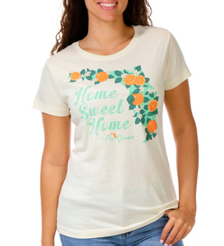 Thumbnail 1: FloGrown Juniors Sweet Home Orange Graphic Tee 