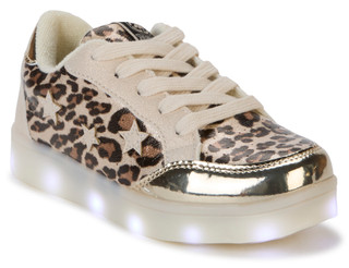 Thumbnail 1: Red Girls Dusk Lighted Court Shoe 