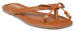 Thumbnail 1: Unionbay Women's Cognac Bead Sandals 
