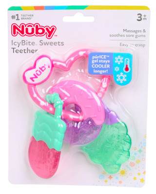 Thumbnail 1: Nuby IcyBite Sweets Teether 