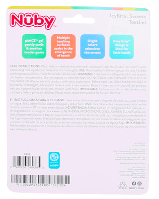 Thumbnail 2: Nuby IcyBite Sweets Teether 
